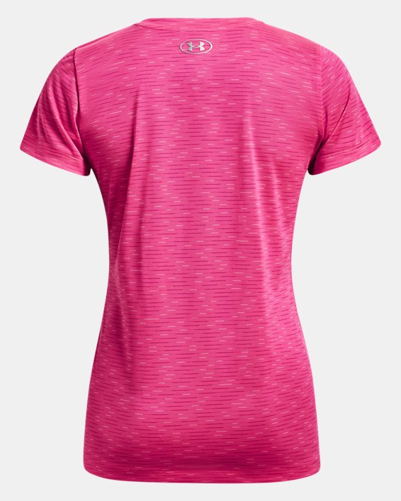 Women's UA Tech™ Dash Short Sleeve, Pink, pdpMainDesktop image number 5